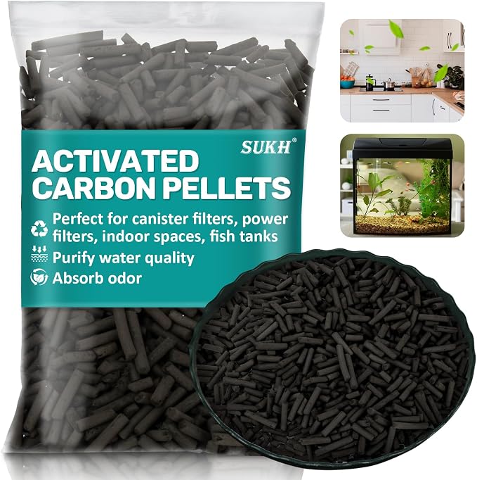 Sukh 310g Acid Free Activated Carbon Pellets by Sukh