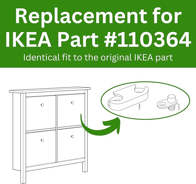 Spare Hardware Parts HEMNES Shoe Cabinet Hinge - Image 2