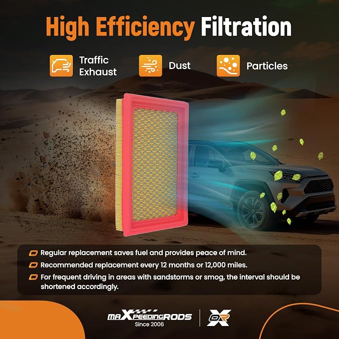 maXpeedingrods CA6900 Engine Air Filter Fit - Image 7