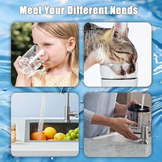 Vortopt Faucet Filter, NSF Certified, 400 Gallon High Efficiency Water - Image 9
