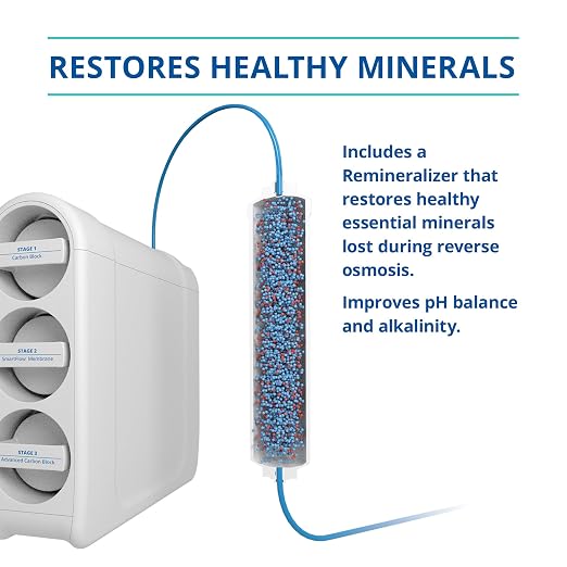 Aquasana SmartFlow® Reverse Osmosis Water Filter | RO Under Sink System | WQA - Image 5
