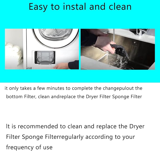 5Pcs 481010716911Dryer Filters 5-Hole Design - Image 3