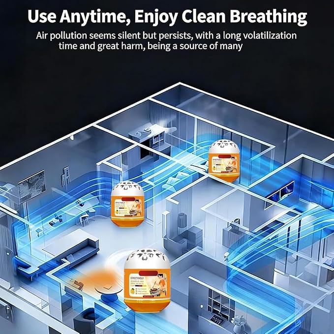 Indoor Air Purification Dust Removal Magic Box, Portable Air Cleaner - Image 2