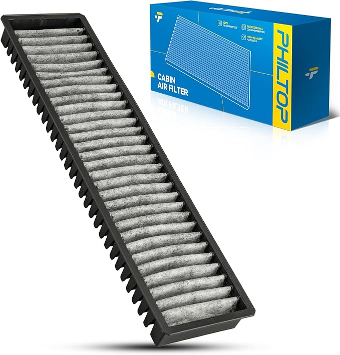 PHILTOP HEPA Cabin Air Filter w/Activated Carbon, Compatible by PHILTOP