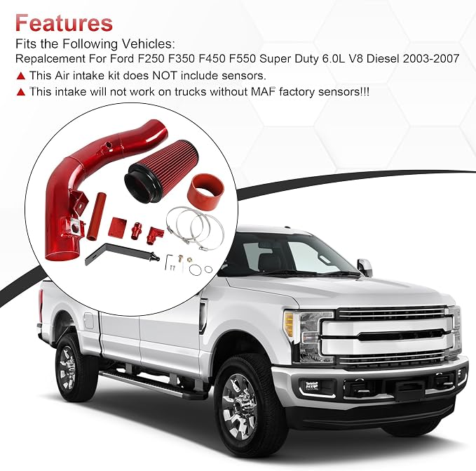 4 inch Cold Air Intake Kit Replacement - Image 2
