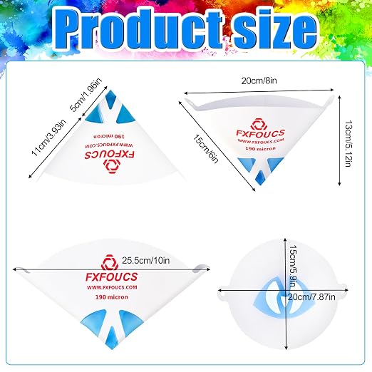 50 Pack of Premium Paint Strainers - Image 3