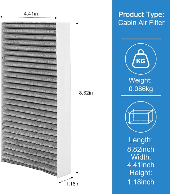FD135 Cabin air filter for Civic, Replac CF10135 - Image 5