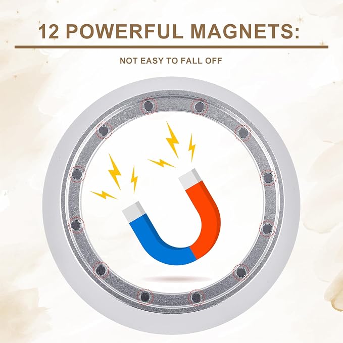 51mm 12 Magnetic Dosing Funnel, Espresso Dosing Funnel Aluminum Magnetic - Image 4