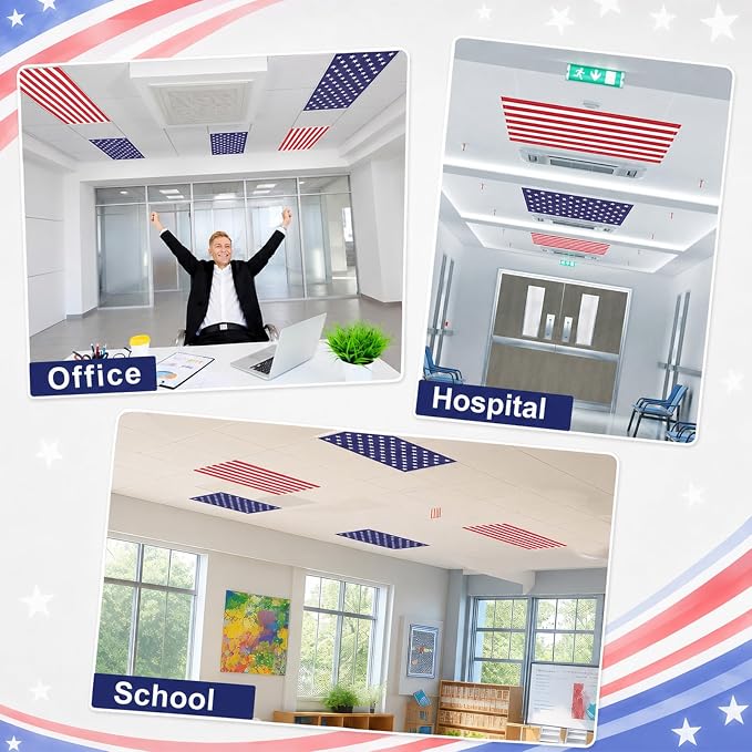 Wiooffen 6 Pcs Fluorescent Light Covers - Image 5