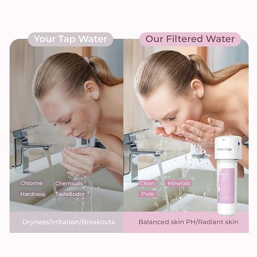 Waterdrop BFU2 Water Filter for Bathroom for Face Care, Scale in Water - Image 4