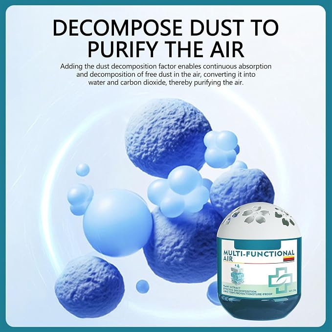 Indoor Air Purification Dust Removal Magic Box, 120g Multi Functional Air Magic - Image 6