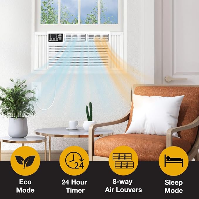 Whirlpool 8, 000 BTU Window Air Conditioner - Image 9