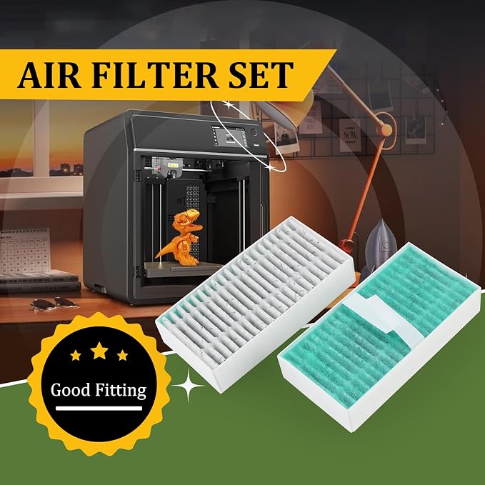 4PCS Hepa Air Filter for Flashforge Adventurer 5M Pro/Adventurer 5M Series Air - Image 2