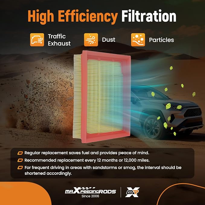 maXpeedingrods CA12813 Engine Air Filter - Image 4