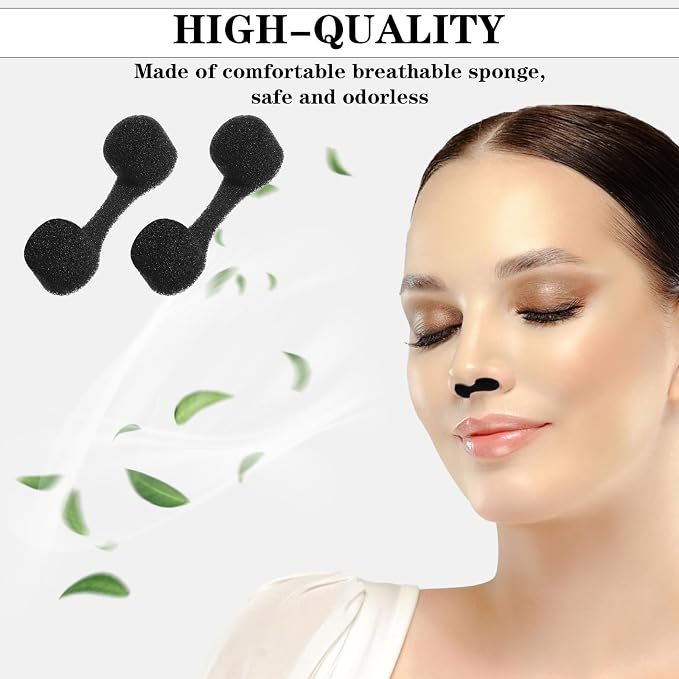 50Pcs Nose Plug Filter, Disposable Nose Filter Sponge Dust Filters - Image 6