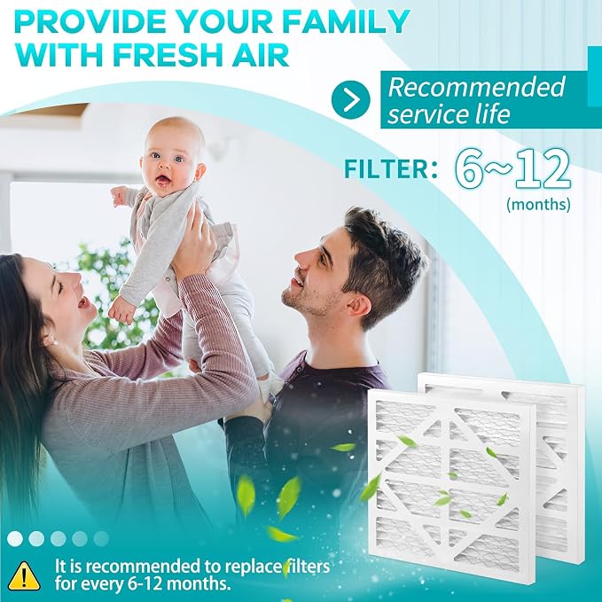10 Pack HEPA 550 Air Filter Replacement Set Compatible - Image 2
