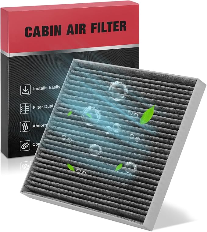 BDFHYK Cabin Air Filter with Activated Carbon Compatible with Cadillac CTS by BDFHYK
