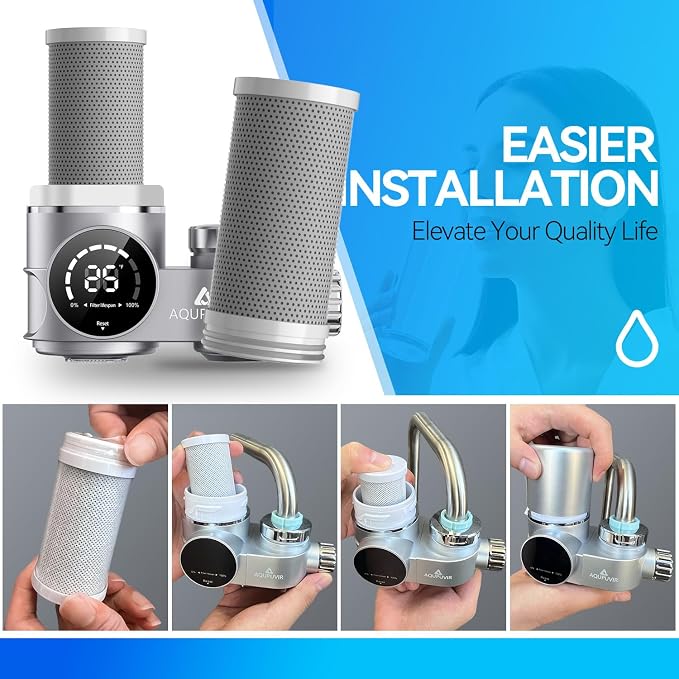 Smart Water Filter Replacement, NSF Certified, Digital Display, 3-Month Lifespan - Image 7