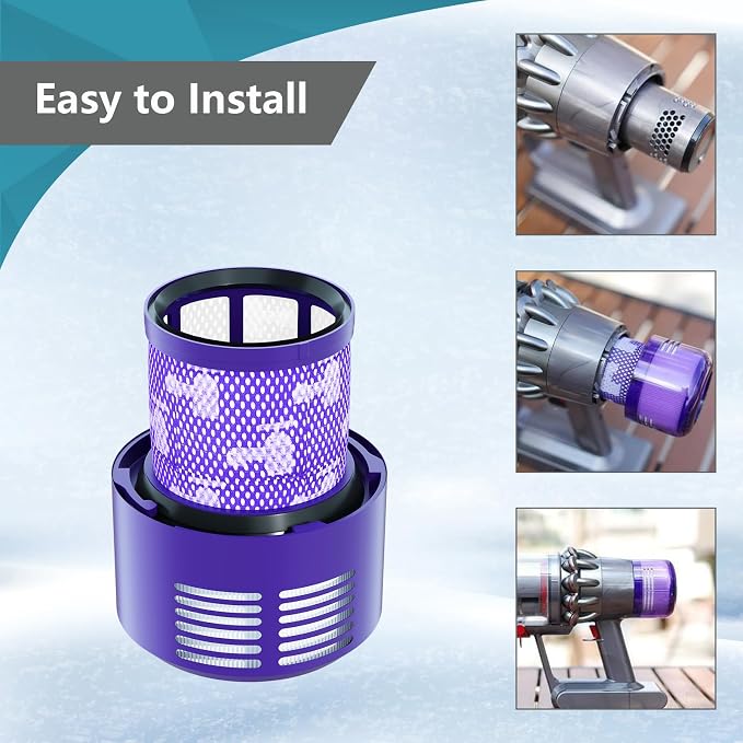 4 Pack Vacuum Filter Replacement Compatible - Image 5