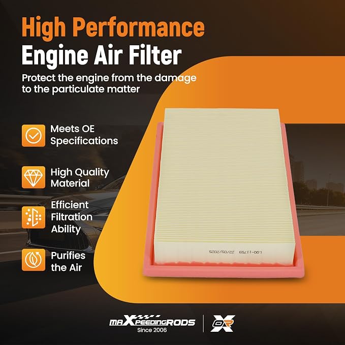 maXpeedingrods CA11759 LX3811 Engine Air Filter Fit - Image 7