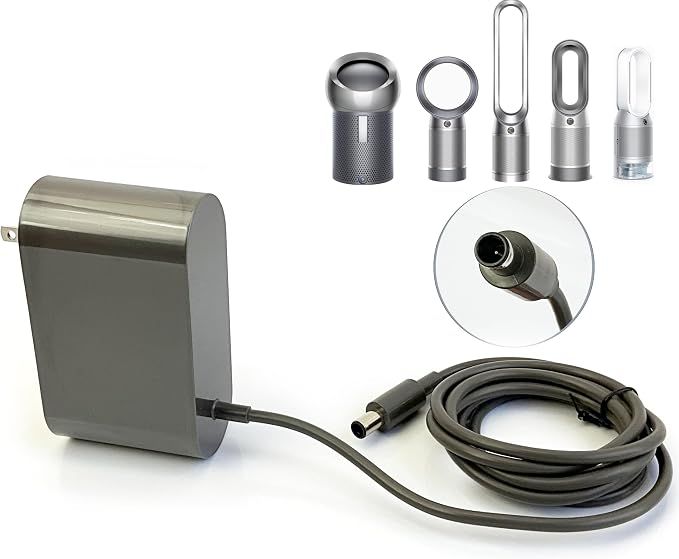 Replacement Charger for Dyson Air Purifier Fan BP01 TP04 HP04 TP05 TP06 TP07 by AMOWA