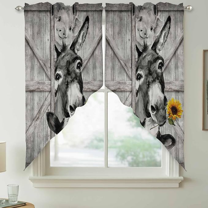 Funny Farm Animals Swag Valances - Image 7