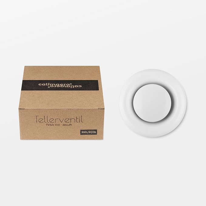 calimaero® TVSA 4 Inch AC Vent Cover Round Adjustable Steel Air Vent Deflector - Image 8