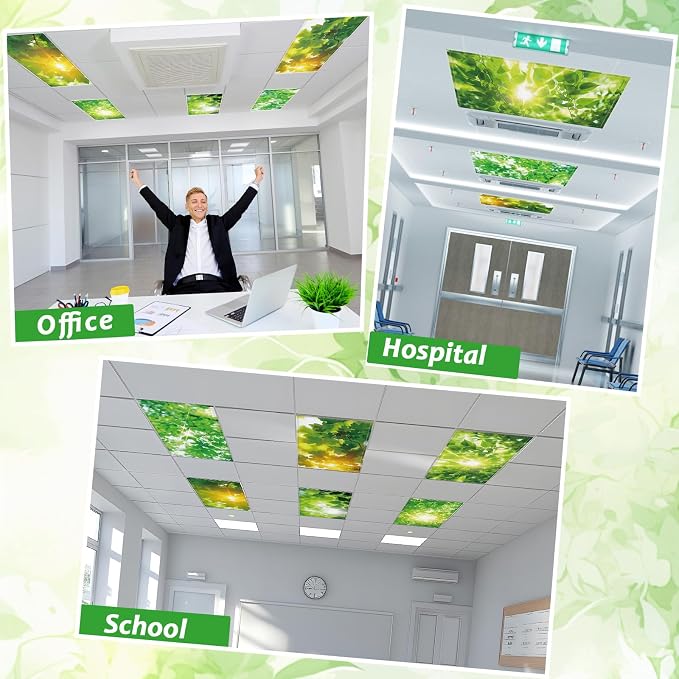 Wiooffen 6 Pcs Fluorescent Light Covers - Image 7
