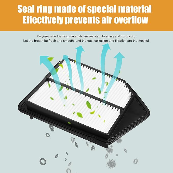 Engine Air Filters 17220-5A2-A00 suitable - Image 2