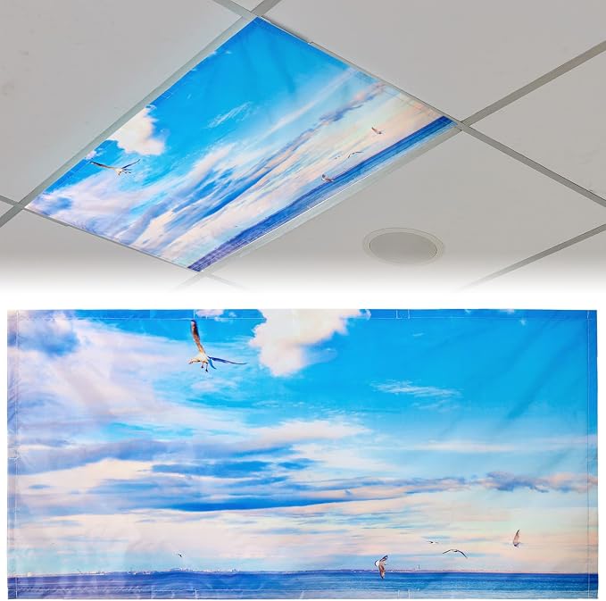 Patelai 4 x 2 Feet Fabric Fluorescent Light Cover by Patelai