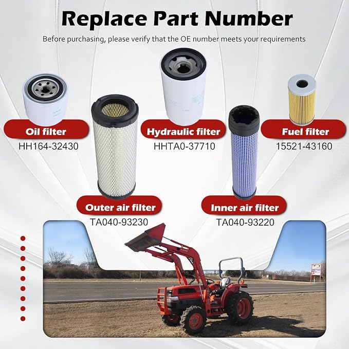Maintenance Service Filter Kit Compatible - Image 4
