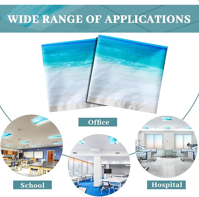 Hortsun 6 Pcs Fluorescent Light Covers - Image 4