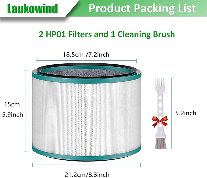 2 Pack Air Purifier Filter Replacements - Image 2
