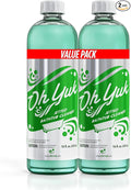 Oh Yuk Jetted Bathtub Cleaner for Jet Tubs, Whirlpools, The Most Effective Jetted Tub Cleaner, Septic Safe | Two 16 Ounce Bottles!