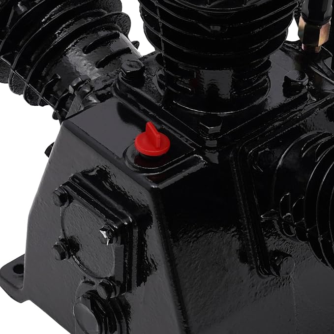 Air Compressor Pump Head, 12 CFM 3 Cylinder 4 HP Replacement Air Compressor - Image 7