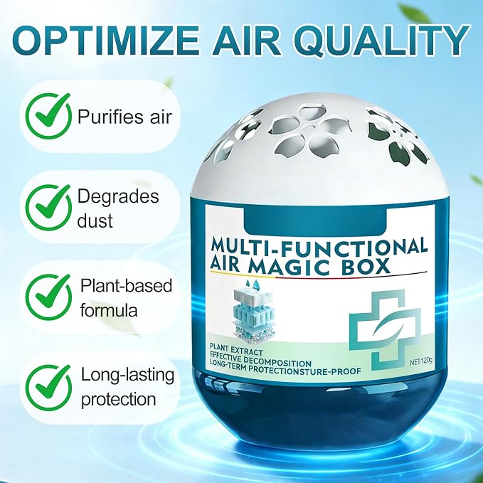 Indoor Air Purification Dust Removal Magic Box, Automatic Dust Collection Air - Image 3
