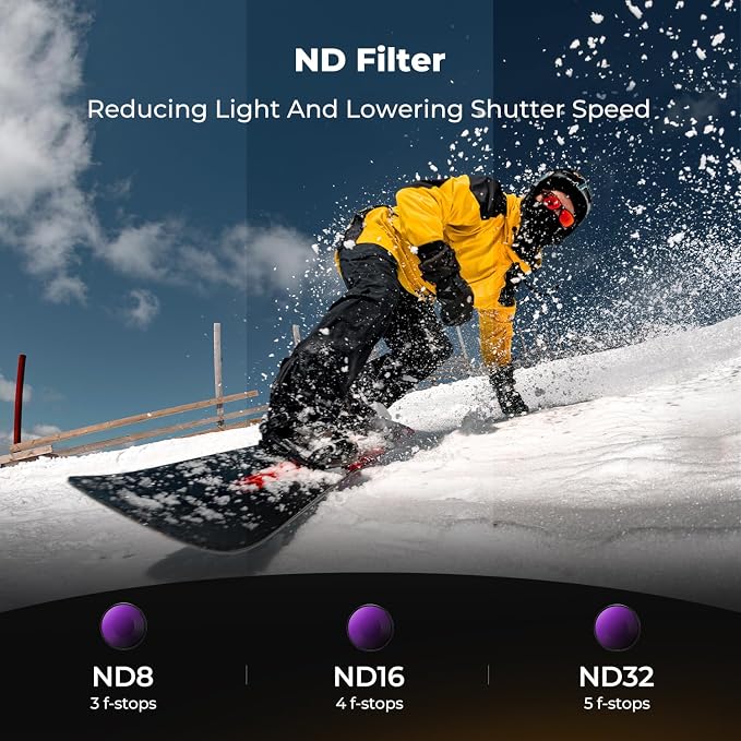 K&F CONCEPT ND Filter Kit Compatible - Image 4