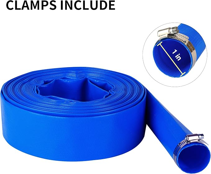 1" x 50 FT Pool Backwash Hose, - Image 4