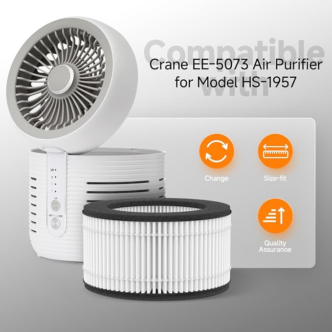 2-Pack EE-5073 Replacement Filter Compatible - Image 2