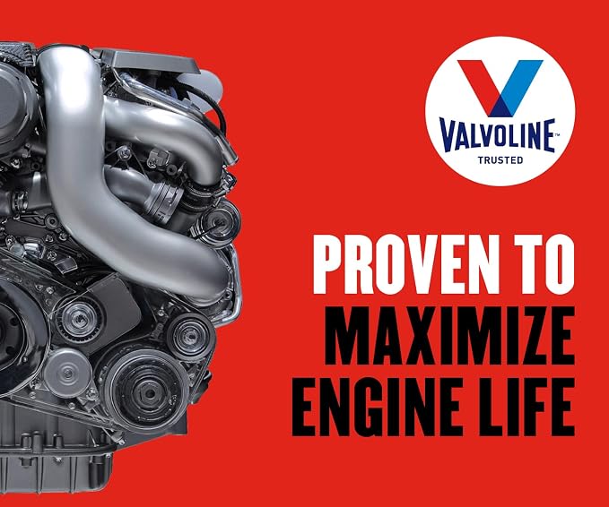 Valvoline High Mileage with MaxLife Technology SAE 5W-30 Synthetic Blend Motor - Image 7