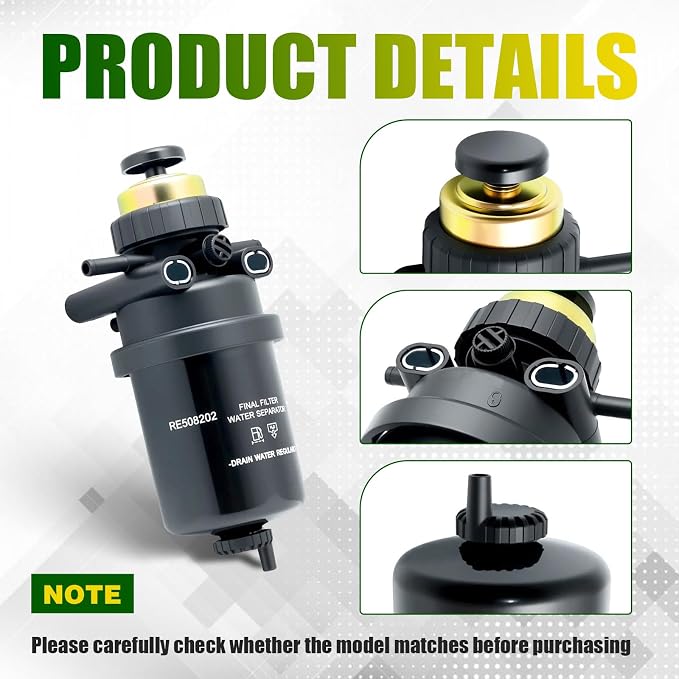 Fuel Filter Water Separator Assembly Compatible - Image 5