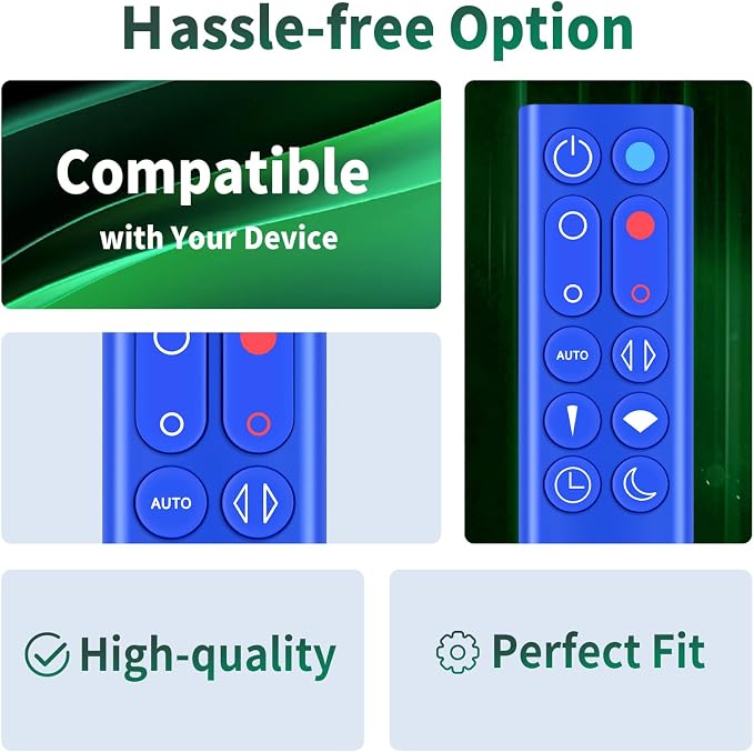 New Replacement Remote Control for Dyson HP02 HP03 Hot + Cool Fan Heater Tower - Image 5