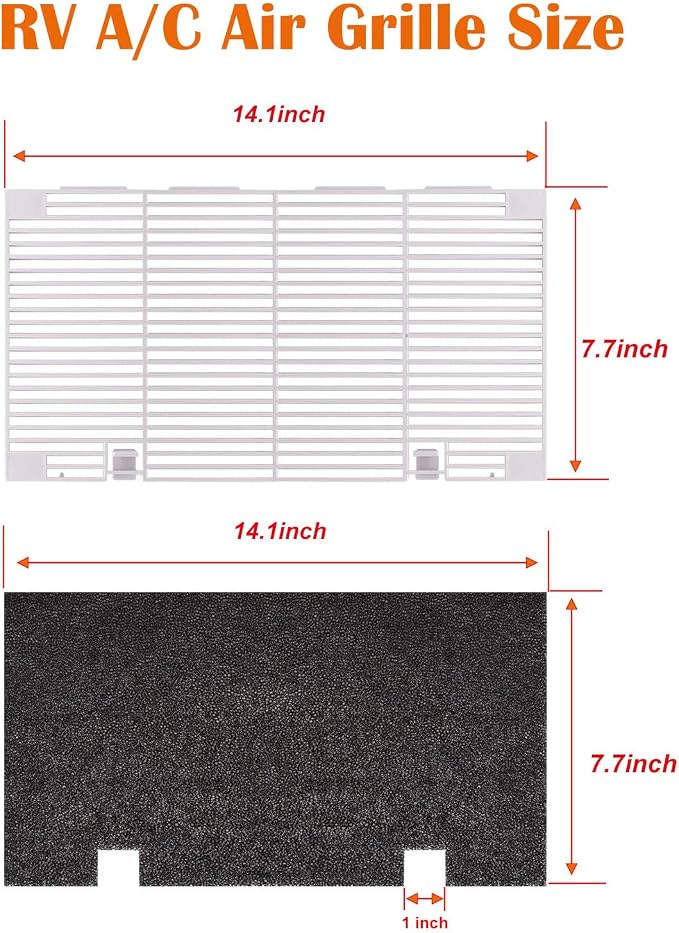 weideer RV A/C Ducted Air Grille - Image 2