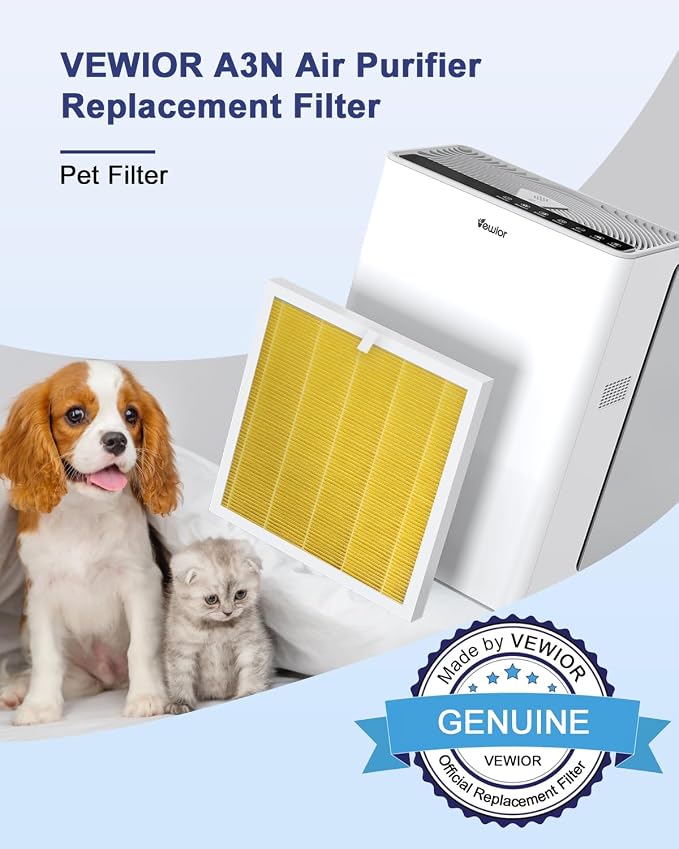 VEWIOR Official Replacement Filter True HEPA Replacement Filter, Compatible - Image 2