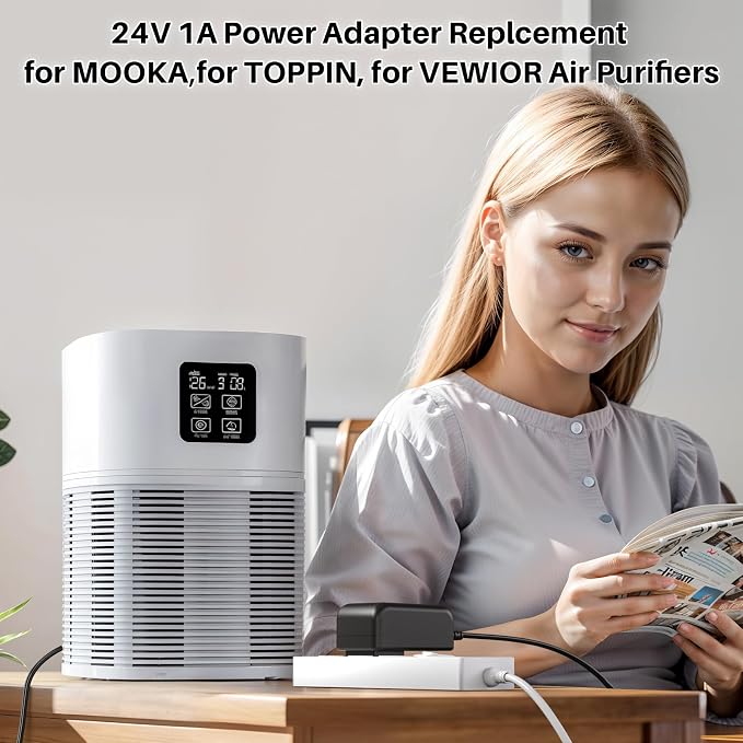 24V 1A Air Purifiers Charger Replacement - Image 4