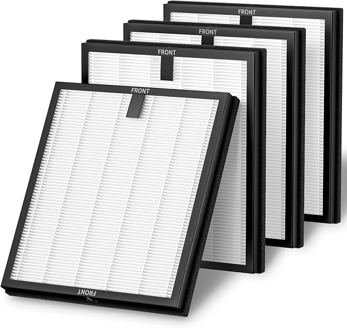 HY4866 Filters Compatible with MORENTO HY4866, WESTHEY HY4866, YIOU M1 Air by Cabiclean