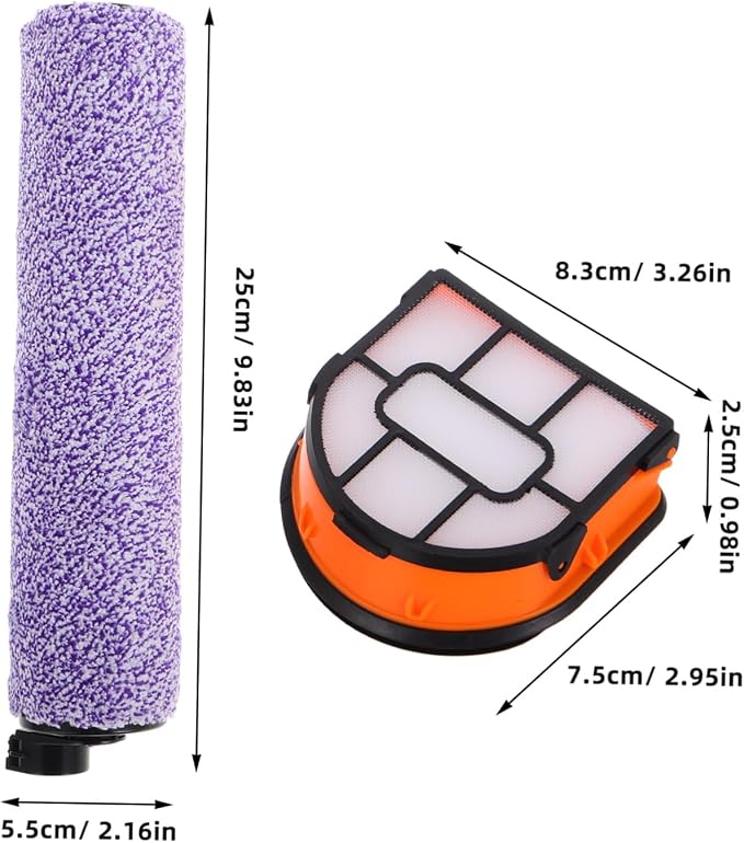 Shark Floor Scrubber Accessory Replacement Filter Brush Roller - Image 2