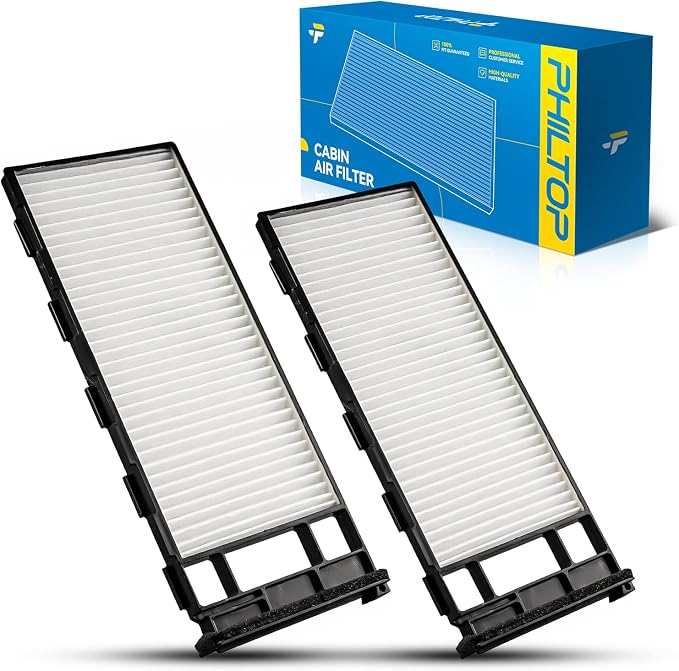 PHILTOP HEPA Cabin Air Filter w/Activated Carbon, Compatible by PHILTOP