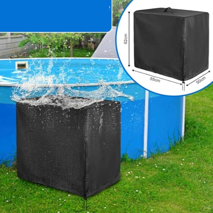 Pool Sand Filter Cover Pool Filter Cover Outdoor Sand Filter Pump Dust Protector - Image 3
