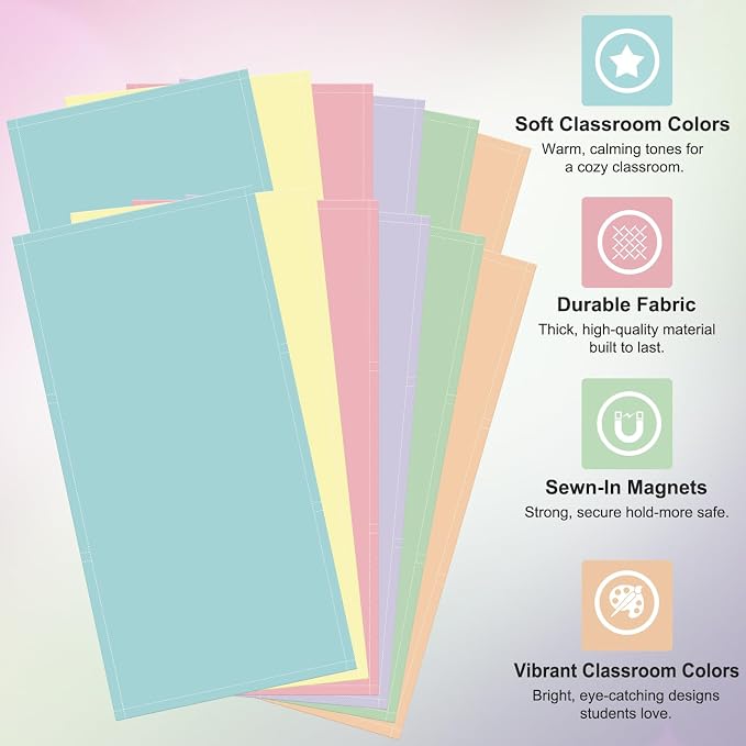 12pcs Magnetic Fluorescent Light Covers - Image 3